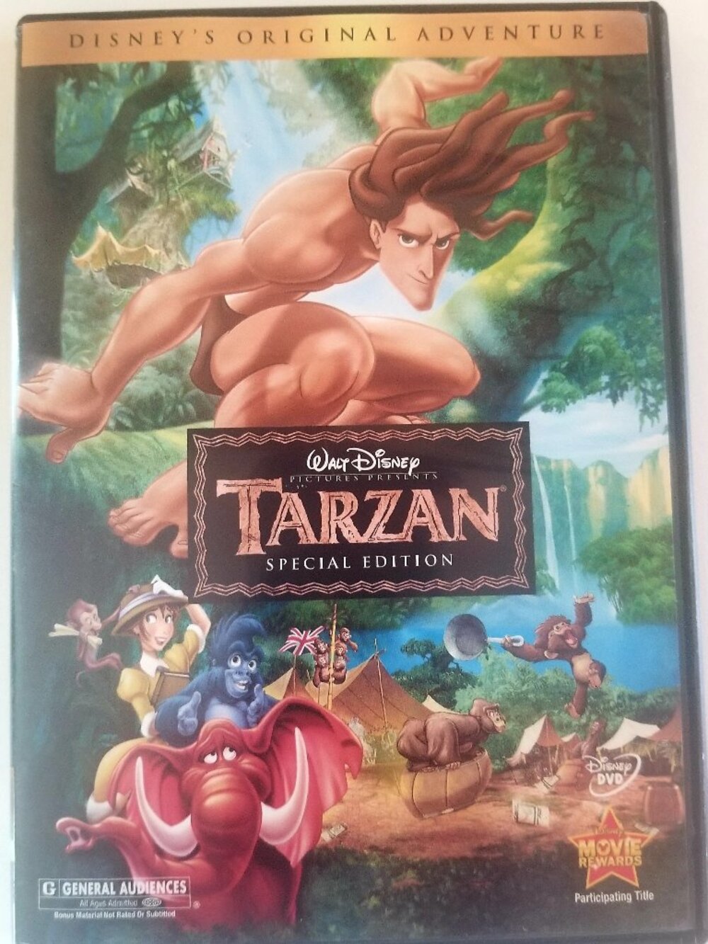 Disney's Tarzan Movie DVD